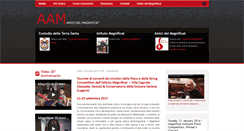 Desktop Screenshot of amicimagnificat.ch